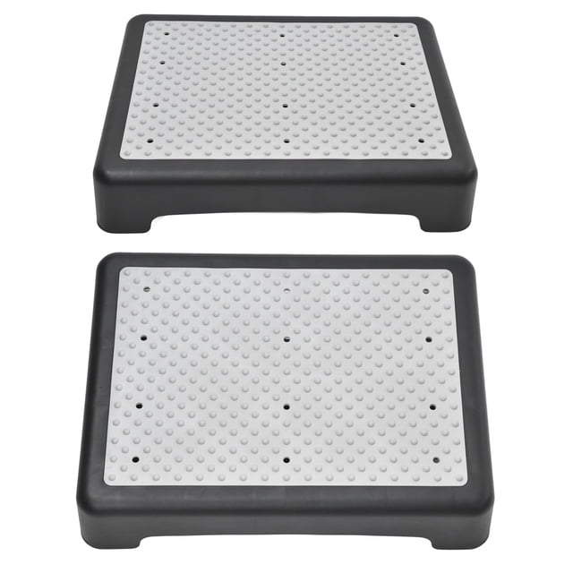 Taburete antideslizan un medio paso apilable una escalera de medios de medio paso al aire libre taburete para jardín doméstico