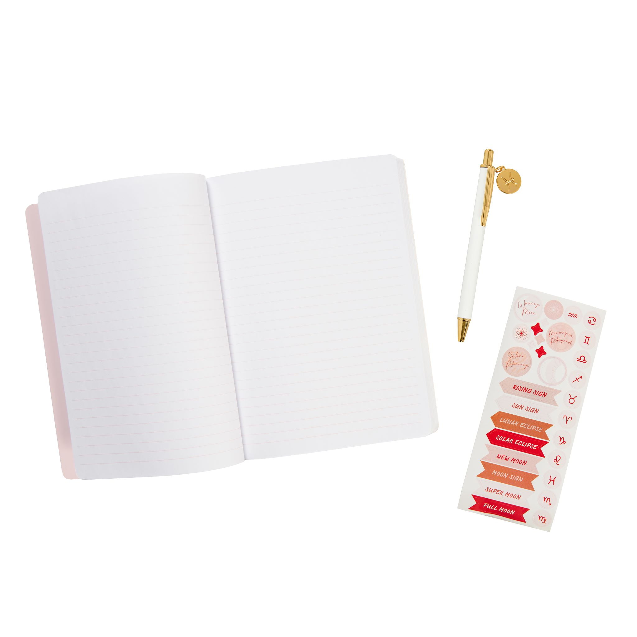 Gartner Studios Pisces Astrology Casebound Flex Journal Set, 5.75x8.125, 96 Sheets