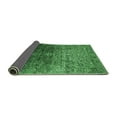 thumbnail image 2 of Ahgly Company Indoor Rectangle Oriental Emerald Green Industrial Area Rugs, 7' x 10', 2 of 4