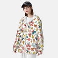 thumbnail image 3 of Lsque Butterfly Flowers UPF 50+ Lightweight Sun Protection Men's Women's Long Sleeve Shirt, Hoodie Performance -3X-Large, 3 of 9