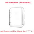 thumbnail image 1 of Funda protectora de parachoques de diamante para Apple Watch Cover Series 7 SE 65432 38MM 42MM para Iwatch 40mm 44mm accesorios de pulsera inteligente Tan Jianjun unisex, 1 of 2