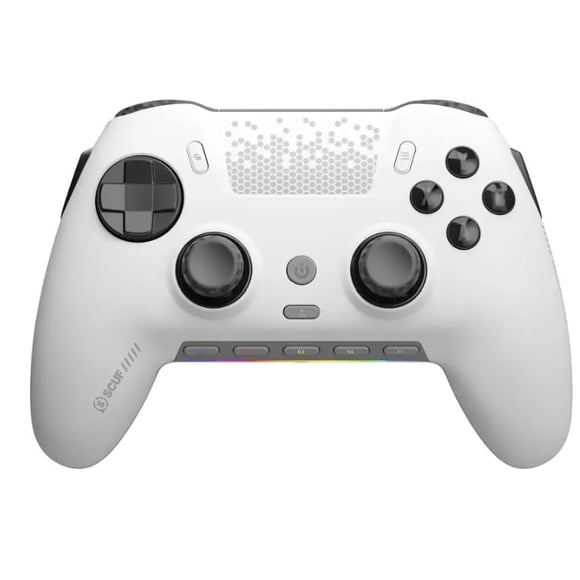 SCUF - Mando inalámbrico para juegos ENVISION PRO v1 para PC - Blanco/Negro (Renovado)