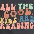 thumbnail image 3 of CafePress - All The Cool Kids Are Reading Long Sleeve T Shirt - Long Sleeve Dark T-Shirt, 3 of 4