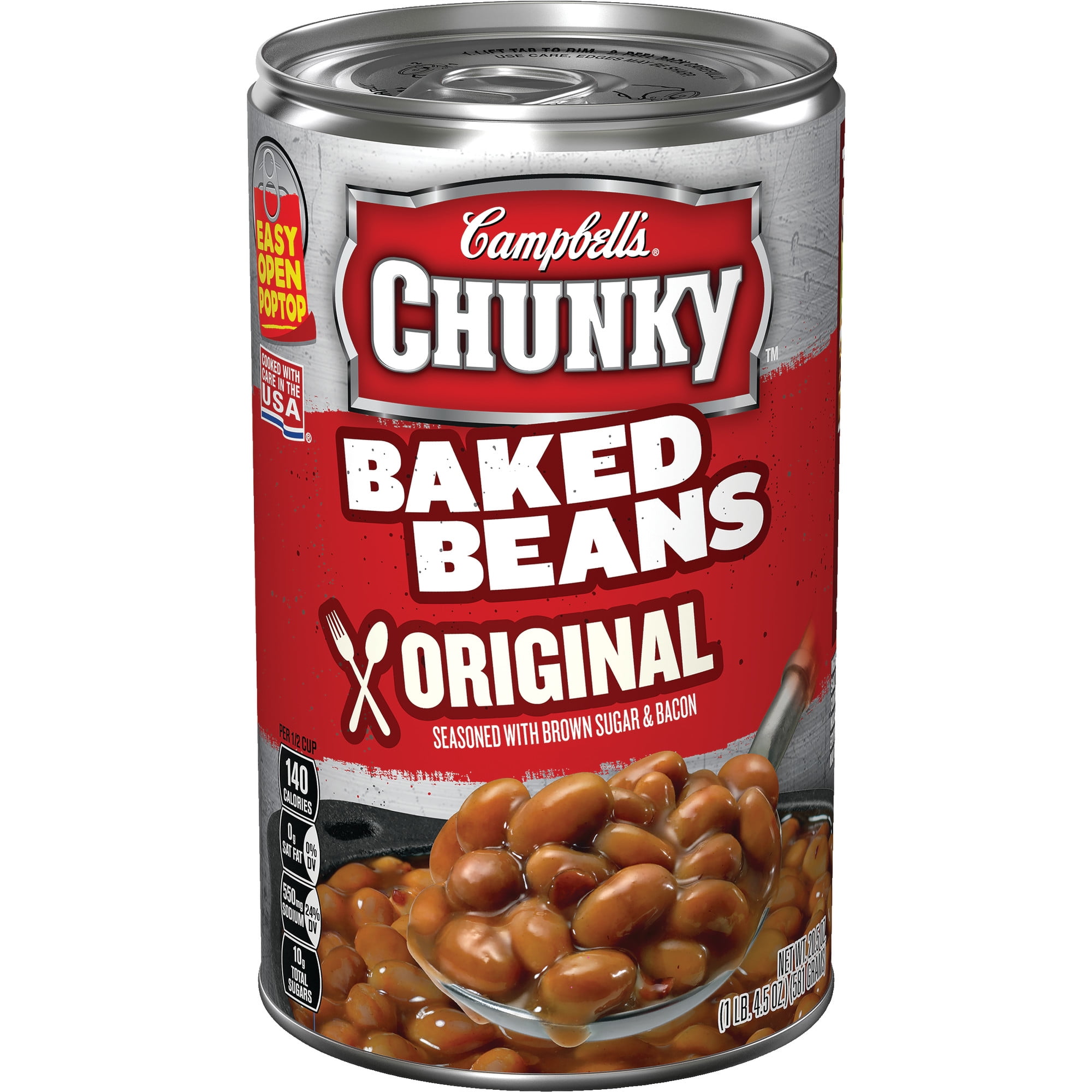 Campbell's Chunky Canned Baked Beans Original, 20.5 oz