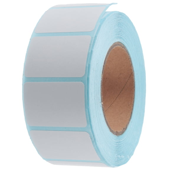 ELAYARD White Reusable Thermal Label Rolls for Shipping, Price Tags, and Name Stickers - and Easy to Use