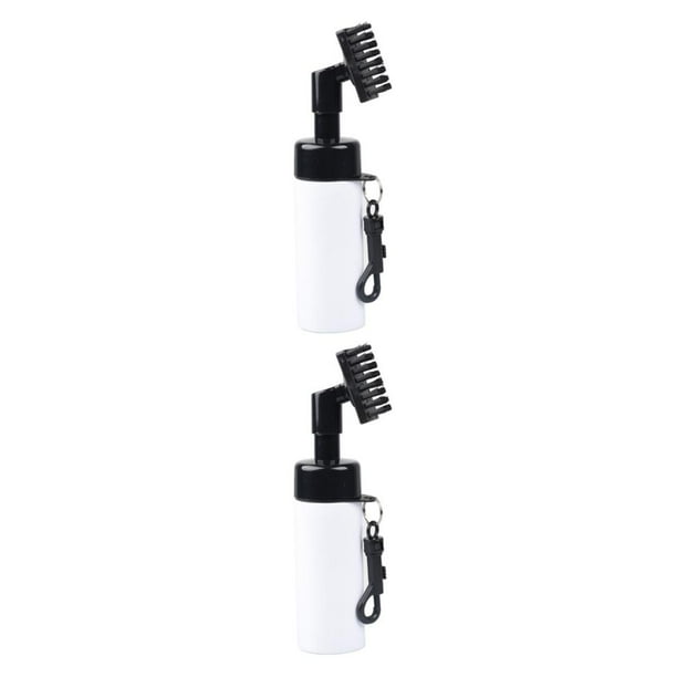 Wosthever Cepillos de limpieza de ranuras para palos de Golf, cepillo de golfista autónomo con botella de agua, herramienta de limpieza de Type2 NO2