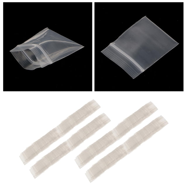 La tapa de polietileno que se puede volver a cerrar de plástico transparente empaqueta monedas de 3x4 cm 3x4,5 cm Macarena Bolsas de monedas