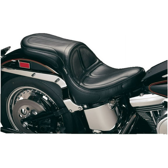 Le Pera Daddy Long Legs Stitched Black Motorcycle Seat (LK-957DL)