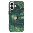 thumbnail image 1 of Funda de TPU de Mi vecino Totoro para iPhone 16: ultrafina, a prueba de golpes, antiamarilleo, resistente a arañazos, compatible con carga inalámbrica, agarre mejorado, estilo negro., 1 of 1