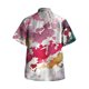 thumbnail image 3 of Camisas Para Hombre Manga Larga Hombres Casual Manga corta Primavera Verano Turndown Neck 3D Impreso Camisas Moda Top Blusa Camisas (Red, XL), 3 of 5