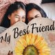 thumbnail image 2 of LHSHID Best Friend Blankets for Women Birthday Gifts for Best Friend Woman Friendship Gifts for Women Friends Unique Soul Sister Gifts for Women Best Friend Bestie Blanket 40x50in, 2 of 6