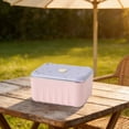 thumbnail image 3 of Stainless Steel Lunch Box Set with Microwave-Safe Inner Container and Hot Water Heating Function for Students and Office Use, 3 of 6