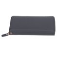 thumbnail image 1 of Long Credit Card Holder, 18 Card Slots Long Wallet Handbag Soft and Comfortable Touch Accordion Style with Carrying Strap for Daily Use, 1 of 7