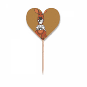 australia kangaroo football sports Toothpick Flags Heart Lable Cupcake Picks