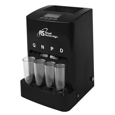 Royal Sovereign One Row Digital Coin Counter, DCB-275D