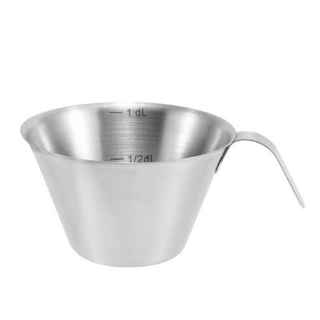 

GLFILL Stainless Steel Espresso Measuring Cup With Handle Kitchen Coffee Accessories
