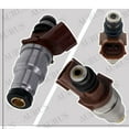 thumbnail image 2 of Aurus SET of x4 OEM 23250-75050 23209-75050 Fuel Injectors work for 1996-2000 Toyota 4Runner for 1996 1997 1998 Toyota T100 for 1995-1999 Toyota Tacoma 2.7L 3RZ-FE Turbo motor I4 Cylinder Engine, 2 of 7