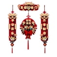 thumbnail image 3 of Abbraccia Spring Festival Couplets Chinese New Year Decorations Chunlian Ornament for Party Supplies Spring Festival D, 3 of 8