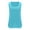 Sky Blue, variant on LLYWEY Women's Linen Scoop Neck Tank Top - Layered Solid Color Flowy Casual Loose Sleeveless Summer Tanks