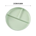 thumbnail image 3 of asddcavvf Assiette à Trois Compartiments Réduisant la Graisse en Paille de Blé Anti-Chute Assiette Ménagère Assiette Spéciale Simple pour Enfants, 3 of 5