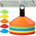 thumbnail image 1 of Pro Disc Cones (set Of 50),soccer Cones With Holder,agility Training Soccer, 1 of 5