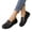 Black, variant on YOUYEDIAN Loafers for Women Versatile Square Toe Slip On Fashion Arch Support Comfy Flats Sport Casual Outdoor Walking Shoes