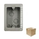 thumbnail image 1 of 25 Pzs Caja Universal Con Fondo Pvc Red Electrico Canaleta blanco 12.3cm, 1 of 6