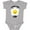AC-Heather Grey, variant on Inktastic Sunny Side Up Boys or Girls Baby Bodysuit