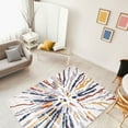 thumbnail image 1 of ECARPET Modern Indoor Area Rug, Super Soft & Plush Sunburst Collection, 1 of 9
