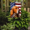 thumbnail image 2 of Carolines Treasures CK6409GF Artois Hound Dog American Garden Size Outdoor-Flags, Multicolor, 2 of 2