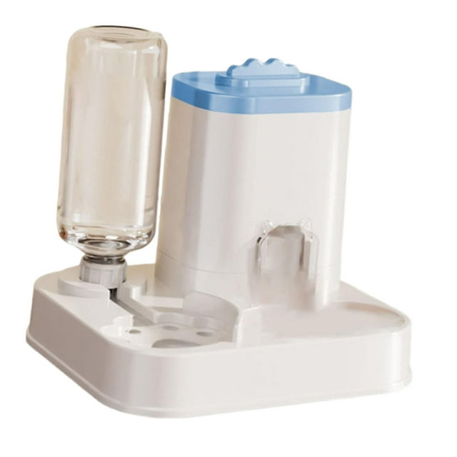 Alimentador automático y dispensador de agua. Regalos robustos. Autodispensación. Gran capacidad. Azul