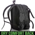 thumbnail image 4 of Bolsa de béisbol Athletico Advantage, mochila de béisbol negra, 4 of 9
