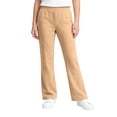 thumbnail image 3 of Rvasteizo Girls Sweatpants Solid Comfy Elastic Waist Fall Winter Casual Kids School Uniform Pants 7 Years, 3 of 5