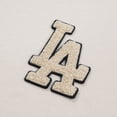 thumbnail image 4 of Men's Levelwear Khaki Los Angeles Dodgers Uphill Oversized Full-Zip Hoodie, 4 of 4