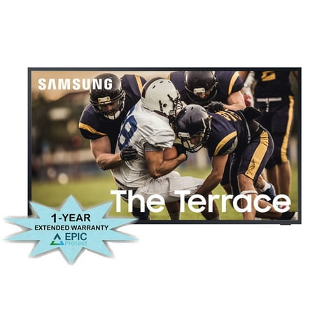 Samsung QN75LST7TA The Terrace 75 Inch Outdoor-Optimized QLED 4K UHD Smart TV with an Additional 1 Year Coverage by Epic Protect (2020)