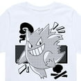 thumbnail image 3 of Pokémon - Gengar Manga Pop Art - Youth Short Sleeve Graphic T- Shirt, 3 of 5