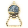thumbnail image 1 of Ocean Water Sky Cloud Science Nature Picture Beer Bottle Cap Opener Stainless Steel Key Chain, 1 of 3