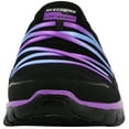 thumbnail image 2 of Skechers Women's Air Streamer Slip-On Mule Black/Purple 8, 2 of 5