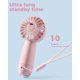 thumbnail image 2 of Fan Portable Hand Fan Rechargeable Battery Mini Usb Electric Personal Travel Fan, Small Handy Powerful,holiday Essentials For Kids Men Womenpink, 2 of 4