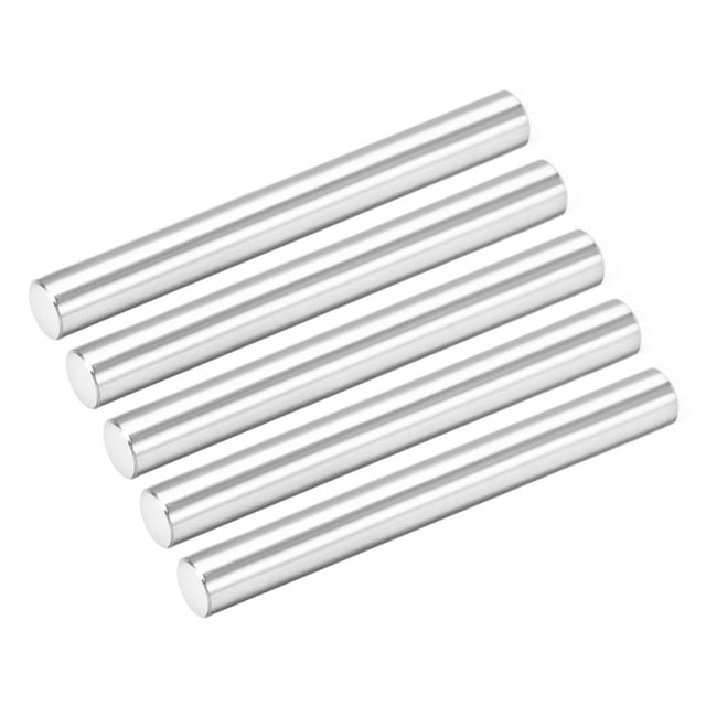 Pasador 6 mm x 55 mm Unique Bargains Clavijas de Acero Inoxidable 304 Tono Plateado 5 Piezas