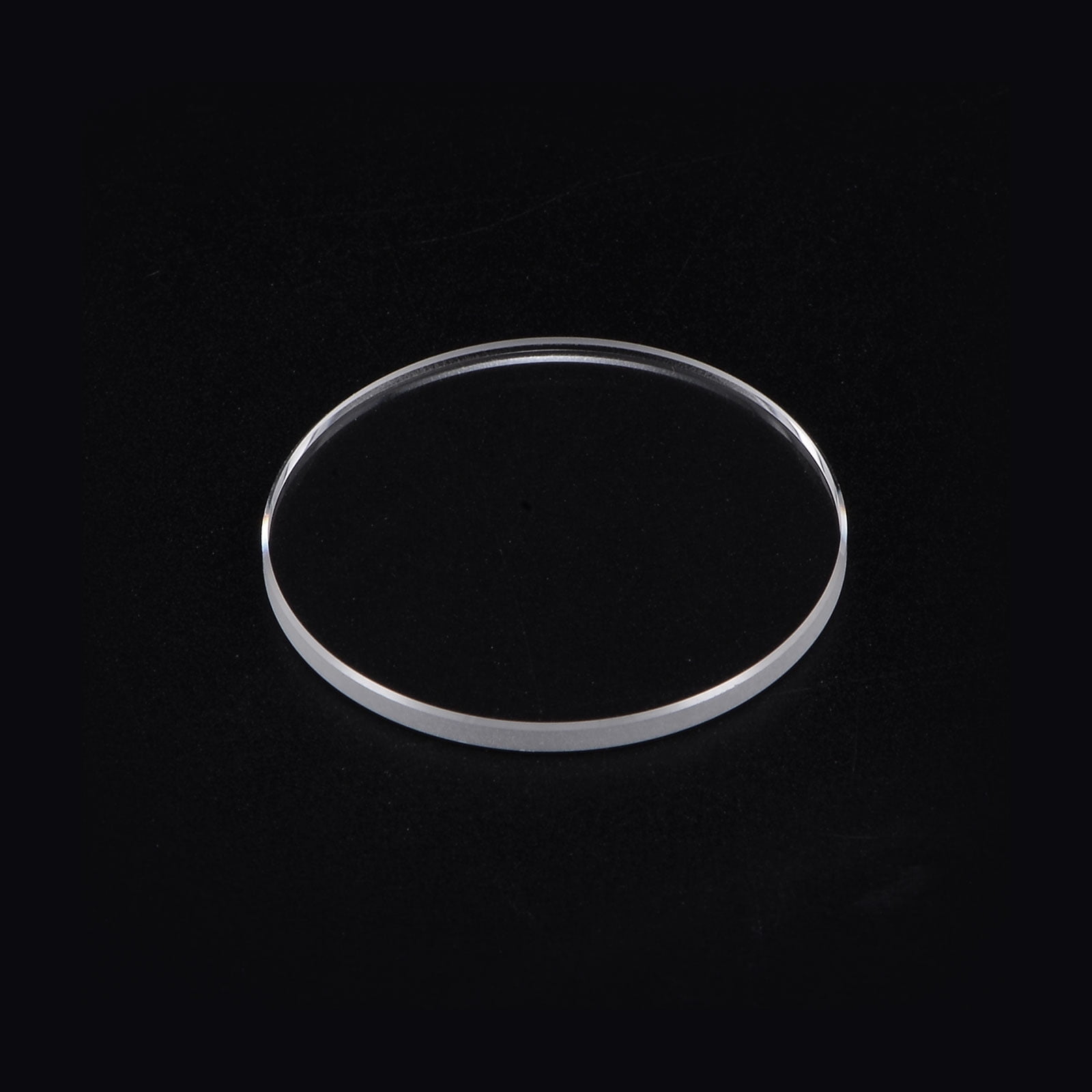 Verre Saphir Plat pour montre Rond 38,5 mm épaisseur 1,5 mm