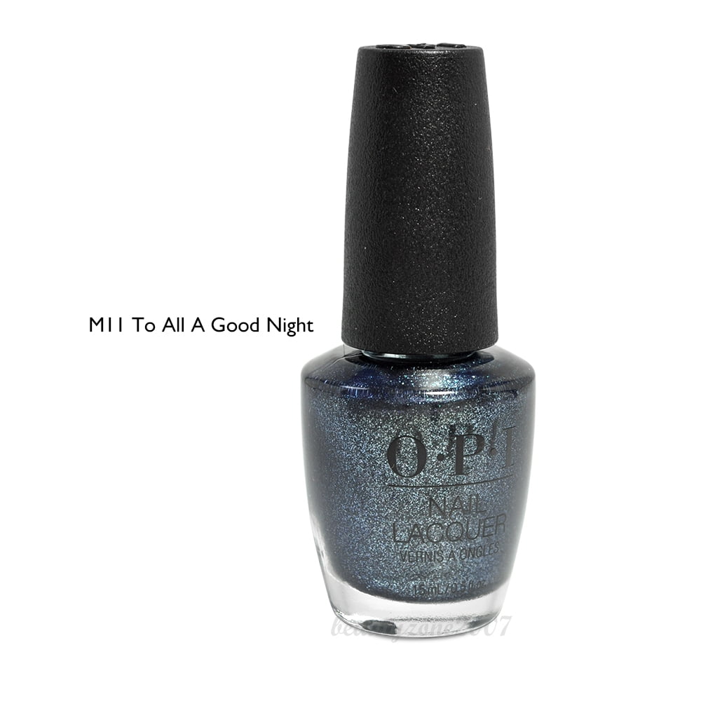 OPI Nail Lacquer Polish - Shine Bright Collection - To All A Good Night 0.5 oz - #HRM11