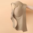 thumbnail image 4 of Bralettes for Women Comfort Breathable Seamless Knitted Workout Yoga Tank Bras Full Coverage Push up Wirefree Bra Underwear, 4 of 6