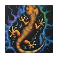 thumbnail image 3 of "Lizard in Art Deco" - Canvas, 3 of 25