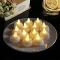 thumbnail image 4 of Bangcool LED Floating Candle Waterproof 12PCS Battery Powered Tealight Candle Pool Candle, 4 of 10