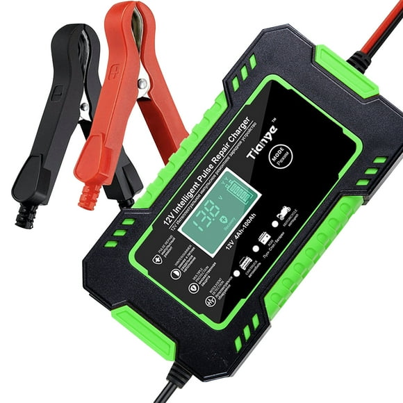 Battery Charger Automotive Smart Car Battery Charger, 12V/6A Smart Automatic Battery Charger Automotive for Car