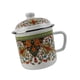 thumbnail image 5 of Copa de café de esmalte Copa de leche Floral Creative Regalos de cumpleaños resistentes Taza Taza de té Drinkware para la oficina del escritorio del, 5 of 8
