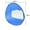 Blue, variant on Foldable Downwind Wind Paddle Popup Board For Canoe Kayak Accessories