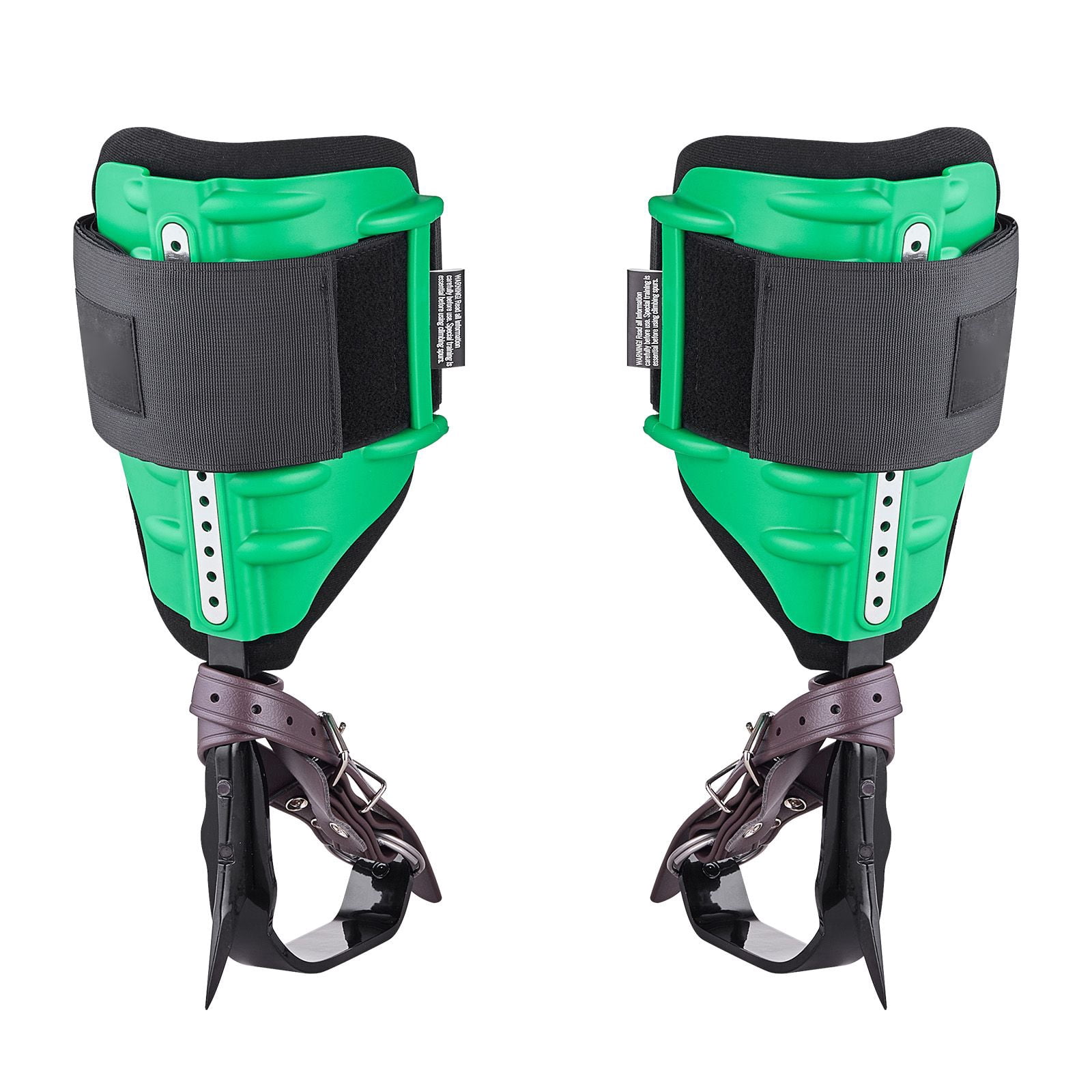 Tree Climbing Spikes Set, Height-Adjustable Tree Climbing Gear with Straps & Spike Protectors, 350 lbs Load Capacity, Heavy Duty Steel Climb Spurs Arborist Equipment for Fruit Picking Hunting