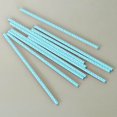 thumbnail image 3 of Yika Drinking Straw Clearance Colored Paper Drinking Straw Can Be Naturally Decomposed Party Birthday Party 25PC Blue, 3 of 5